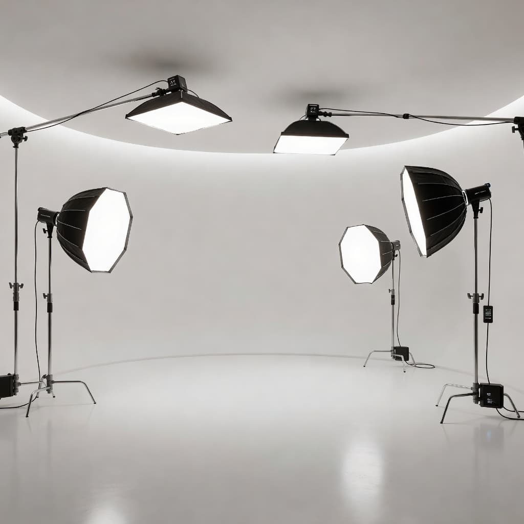 Controlled Studio Lighting