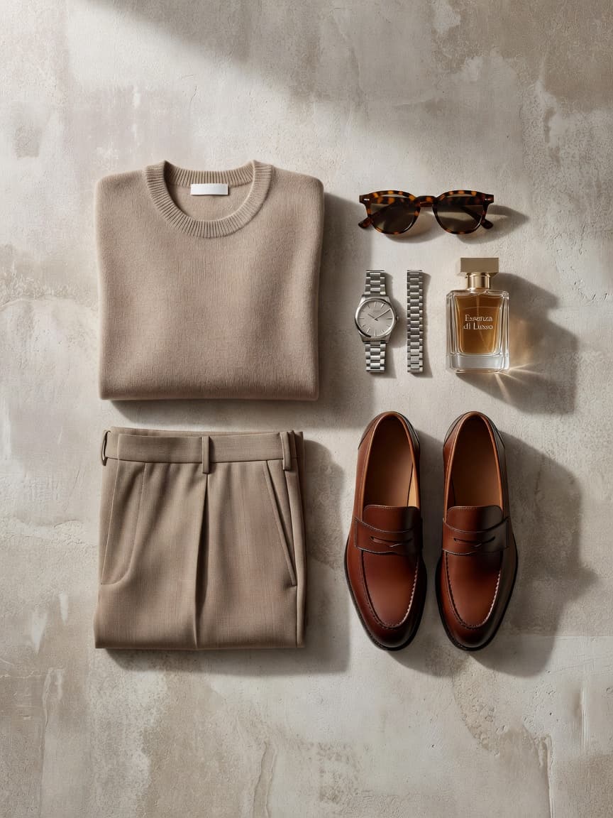 Flat Lay Clothing AI photography tool preview